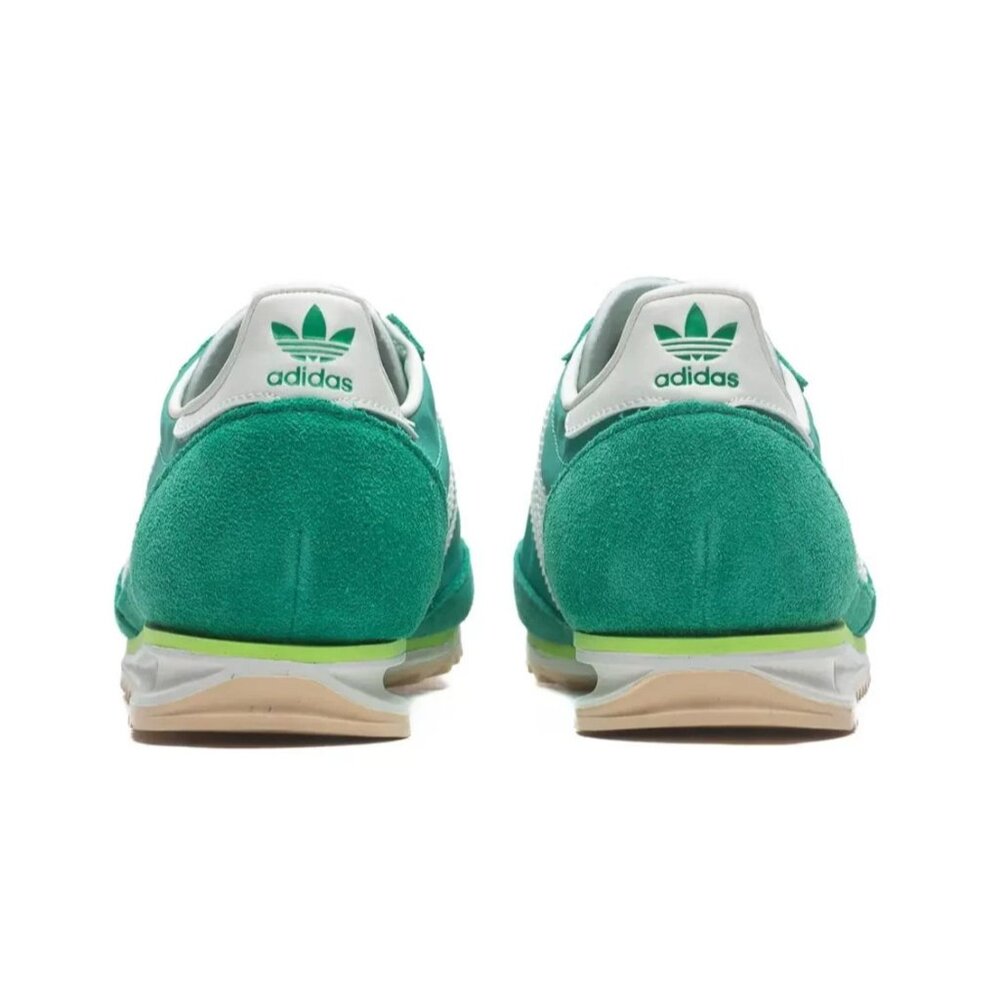 adidas Originals SL 72 OG – Size 9 Womens Sneakers Green Ivory JQ7397 NEW - Picture 5 of 9